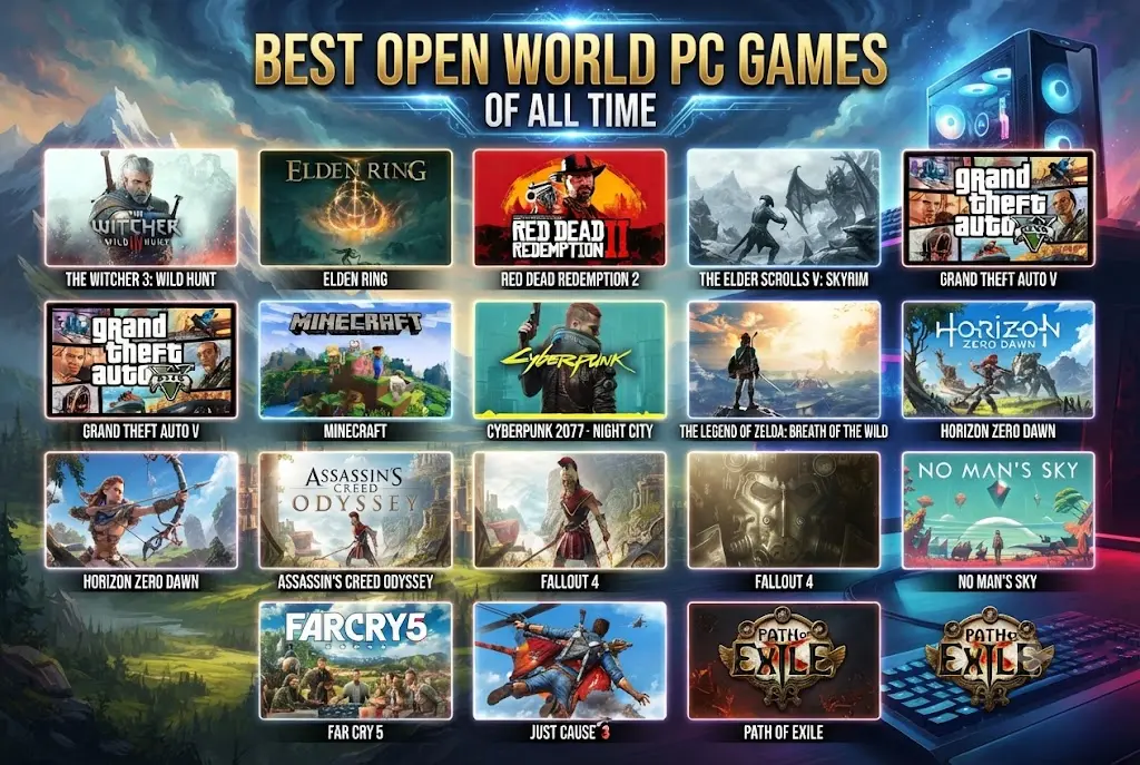what is best open world pc games of all time_